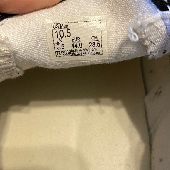 Vans Black and White Checkerboard Slip-On shoes loafers - Picture 3 of 5